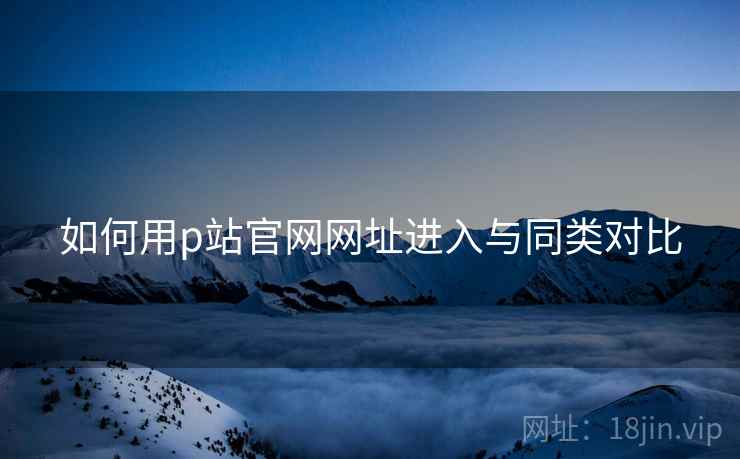 如何用p站官网网址进入与同类对比  第2张