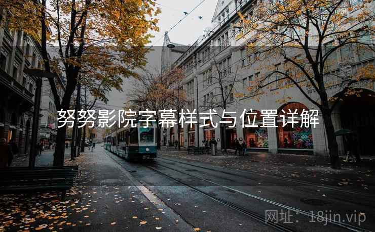 努努影院字幕样式与位置详解  第2张