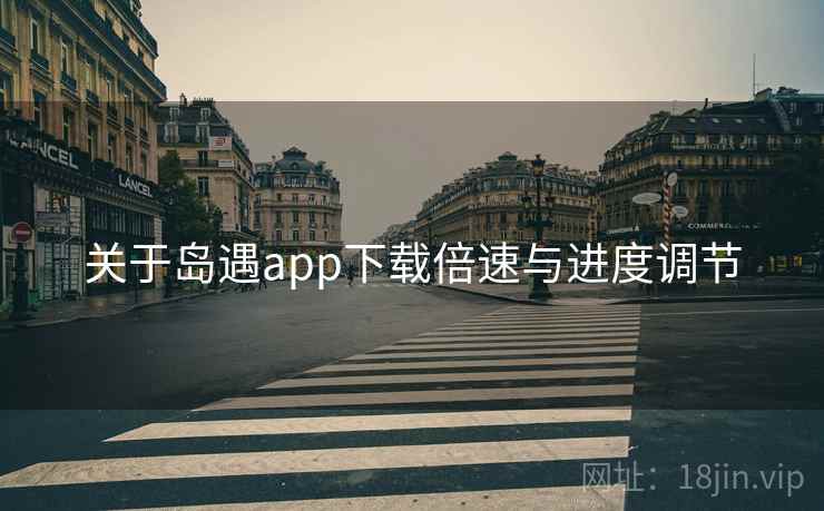 关于岛遇app下载倍速与进度调节  第2张