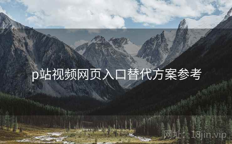 p站视频网页入口替代方案参考  第1张