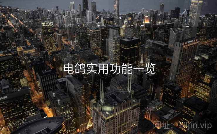 电鸽实用功能一览  第1张