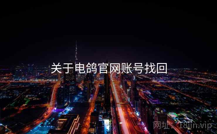 关于电鸽官网账号找回  第1张