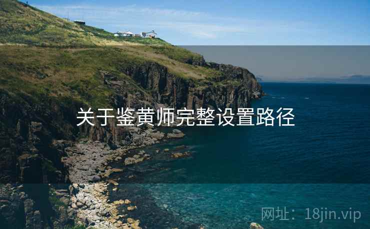 关于鉴黄师完整设置路径  第1张