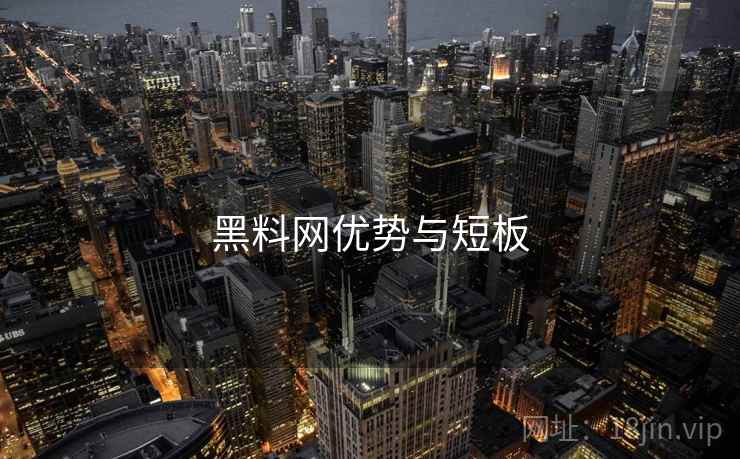 黑料网优势与短板  第2张